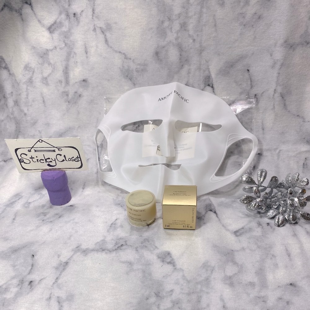 Amore Pacific Time Response Beauty Gift Set-Face Mask& Eye Reserve Cream-2pc-NEW